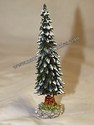 Snow-Covered Resin Christmas Tree