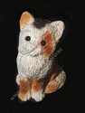 Stone Critter Calico Kitten