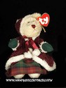 Ty Attic Treasures - Mrs. Santabear - Under The Mistletoe!